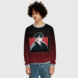 Свитшот мужской Бомгю и тень, цвет: 3D-меланж — фото 2