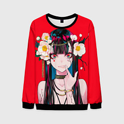 Мужской свитшот Anime vampire girl