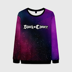 Мужской свитшот Black Clover gradient space