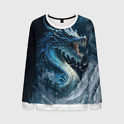 Мужской свитшот Ледяной дракон