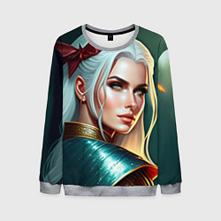Мужской свитшот Девушка ведьмака
