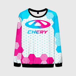 Мужской свитшот Chery neon gradient style