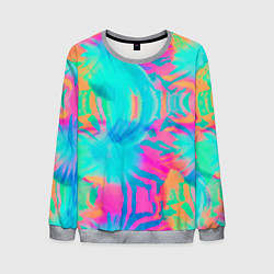 Мужской свитшот Кислотный тай-дай: паттерн