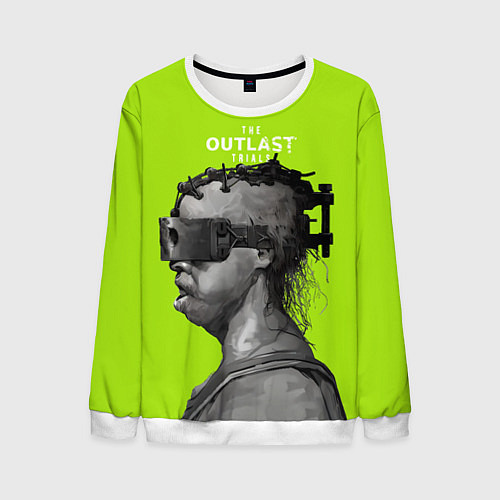 Мужской свитшот The Outlast Trials / 3D-Белый – фото 1