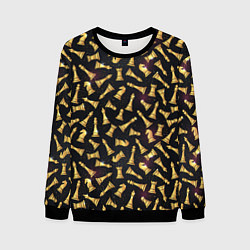 Мужской свитшот Шахматы в космосе