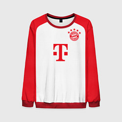 Свитшот мужской Гнабри Бавария Мюнхен форма 2324 домашняя, цвет: 3D-красный