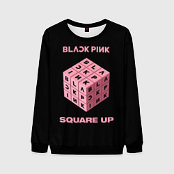 Свитшот мужской Blackpink Square up, цвет: 3D-черный