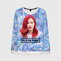 Свитшот мужской Blackpink Rose, цвет: 3D-белый