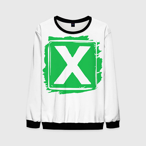 Мужской свитшот Ed Sheeran Multiply / 3D-Черный – фото 1