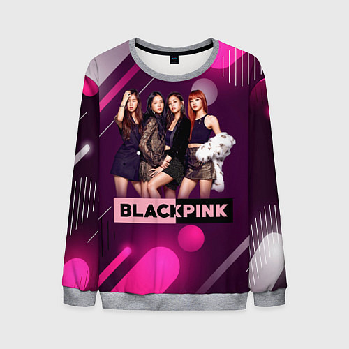 Мужской свитшот Kpop Blackpink / 3D-Меланж – фото 1