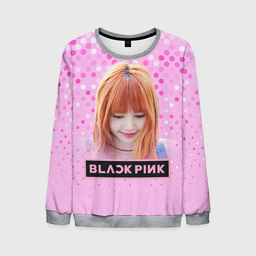 Мужской свитшот Blackpink Lisa / 3D-Меланж – фото 1