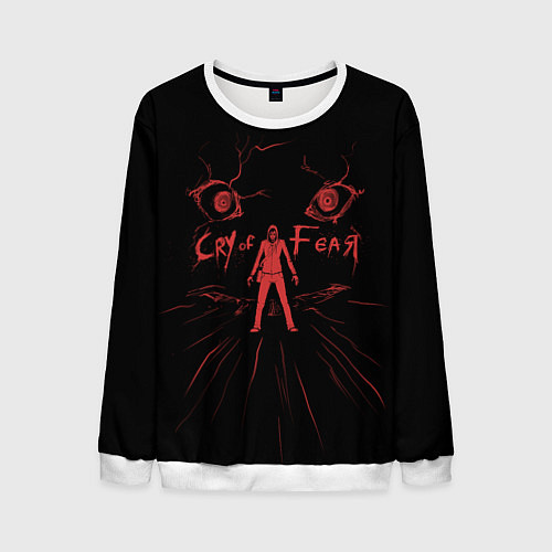 Мужской свитшот Cry of Fear - Character Simon / 3D-Белый – фото 1