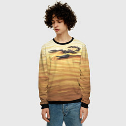 Свитшот мужской Жало скорпиона, цвет: 3D-черный — фото 2