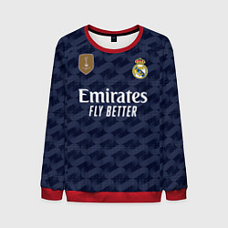 Свитшот мужской Беллингем Реал Мадрид форма 2324 гостевая, цвет: 3D-красный