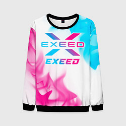 Мужской свитшот Exeed neon gradient style