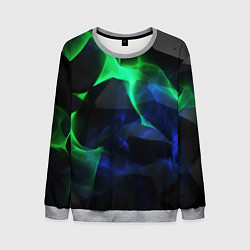 Свитшот мужской Неоновая лава из плит, цвет: 3D-меланж