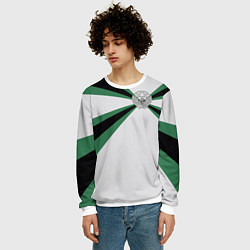 Свитшот мужской Железнодорожные войска, цвет: 3D-белый — фото 2