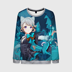 Свитшот мужской Lynette Genshin Impact, цвет: 3D-меланж