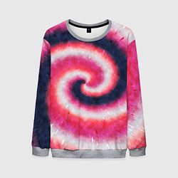 Свитшот мужской Tie-Dye дизайн, цвет: 3D-меланж