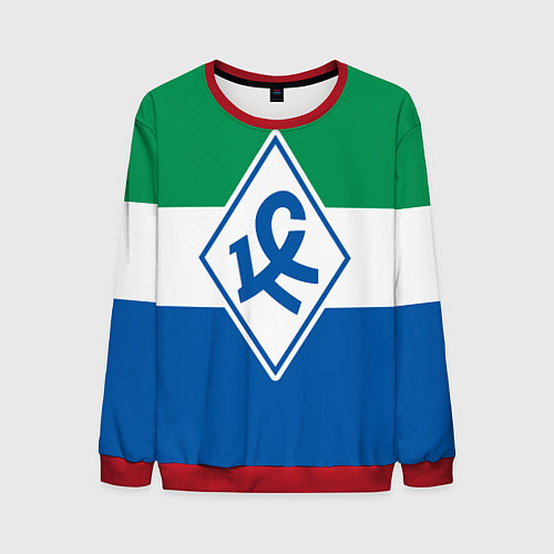 Мужской свитшот Крылья Советов - футбольный клуб / 3D-Красный – фото 1