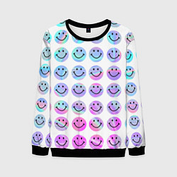 Мужской свитшот Smiley holographic