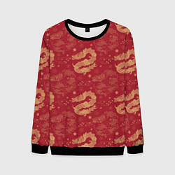 Мужской свитшот The chinese dragon pattern