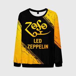 Мужской свитшот Led Zeppelin - gold gradient