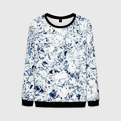 Мужской свитшот Паттерн ледяные вершины гор