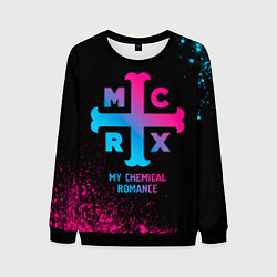 Мужской свитшот My Chemical Romance - neon gradient