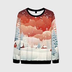 Мужской свитшот Праздничное настроение