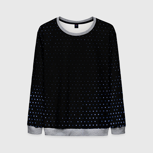 Мужской свитшот Звездное небо будущего / 3D-Меланж – фото 1