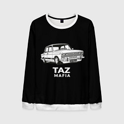 Свитшот мужской TAZ Mafia, цвет: 3D-белый