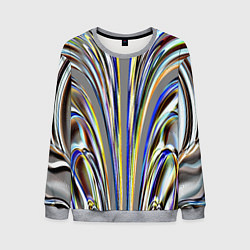 Мужской свитшот Струйчатый перламутровый узор