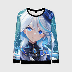 Мужской свитшот Genshin Impact Furina Smile