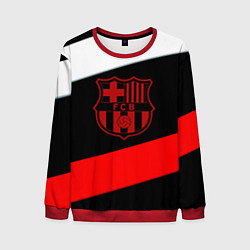 Свитшот мужской Barcelona stripes sport, цвет: 3D-красный