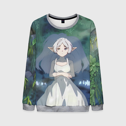 Мужской свитшот Sousou no Frieren / 3D-Меланж – фото 1