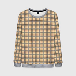 Мужской свитшот Бежевый в полоску