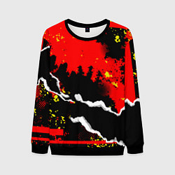 Мужской свитшот Abstractionism pattern