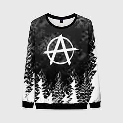 Свитшот мужской Anarchy winter gray, цвет: 3D-черный