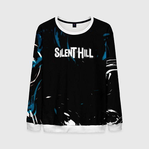 Мужской свитшот Silent hill remake game / 3D-Белый – фото 1