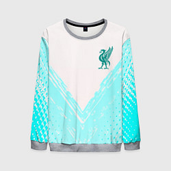 Мужской свитшот Liverpool logo texture fc