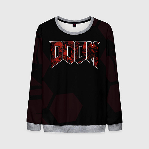 Мужской свитшот Doom mick gordon / 3D-Меланж – фото 1