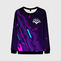 Мужской свитшот Warframe neon gaming
