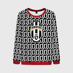 Свитшот мужской Juventus pattern fc, цвет: 3D-красный