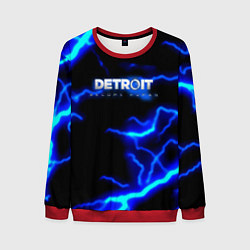 Свитшот мужской Detroit become human storm, цвет: 3D-красный