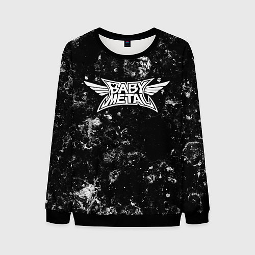 Мужской свитшот Babymetal black ice / 3D-Черный – фото 1