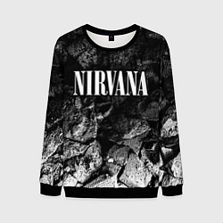Свитшот мужской Nirvana black graphite, цвет: 3D-черный