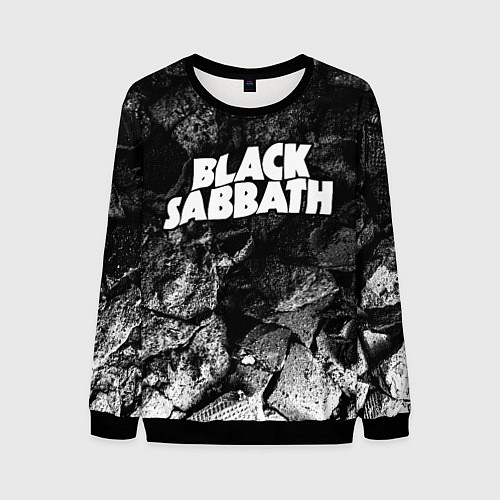 Мужской свитшот Black Sabbath black graphite / 3D-Черный – фото 1