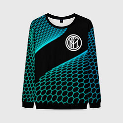 Свитшот мужской Inter football net, цвет: 3D-черный