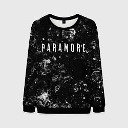 Свитшот мужской Paramore black ice, цвет: 3D-черный